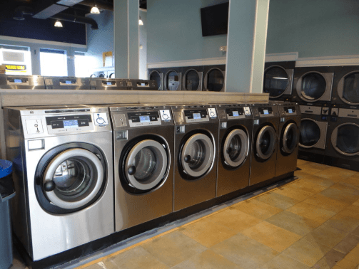 Máy giặt công nghiệp cửa trước 1