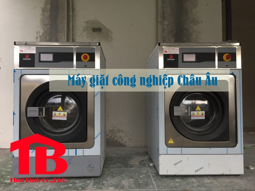 Top 3 máy giặt công nghiệp Châu Âu được sử dụng nhiều nhất 2018